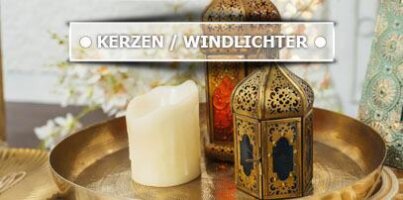 Kerzen/ Windlichter