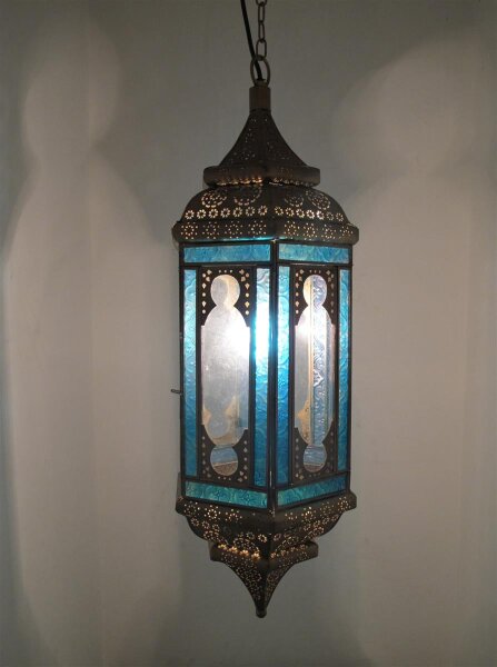 2 Orientalische Lampen-Endkappen Mit Glückssymbol - Antik Gold, 5,5 Cm Hoch