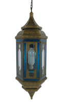 Orientalische Indische Messing Hängelampe Deckenlampe Shanta