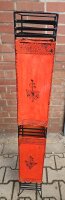 2. Wahl Orientalische Stehlampe "Henna-Koutoubia" 127 cm Leder Orange