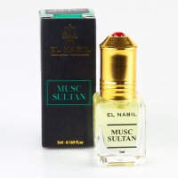 El Nabil Musc Sultan 5 ml Alkoholfrei Orientalisches Herren Parfümöl