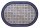 Orientalischer Mosaiktisch Blau-Natur Oval 100 x 60 cm