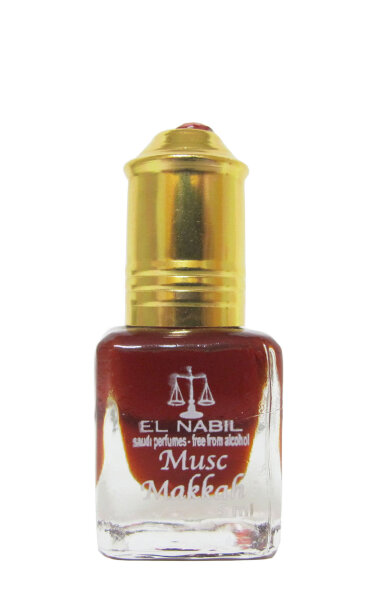 El Nabil Musc Makkah 5 ml Alkoholfrei Orientalisches Herren Parfümöl