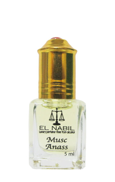 El Nabil Musc Anass 5 ml Alkoholfrei Orientalisches Unisex Parfümöl