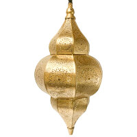 Orientalische Indische Hängelampe Deckenlampe Jaya Gold