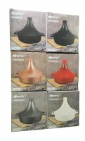 Marokkanische Tajine Morocco Ø 28 cm Keramik Induktion Silber