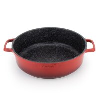 Marokkanische Tajine Morocco Ø 28 cm Keramik Induktion Rot