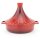 Marokkanische Tajine Morocco Ø 28 cm Keramik Induktion Rot