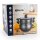 3tlg. CousCous Topf Set Kuskus / Dampfgarer Agadir 8 Liter induktionsgeeignet *kostenloser Versand