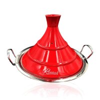 Marokkanische Tajine Rostos Rot Ø 30 cm Keramik...