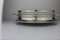 Marokkanisches Teetablett "Deluxe" Ø 42 cm Silber