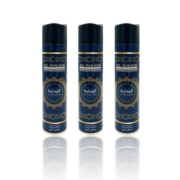 3er-Set Orientalisches Raumspray / Deo / Duft Al-Nassr "Alfakhama"