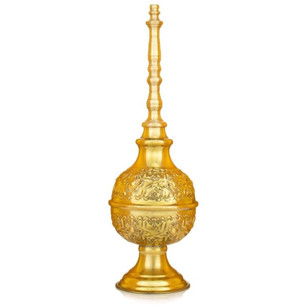 Orientalischer Rosenwasserflacon Gold