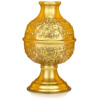 Orientalischer Rosenwasserflacon Gold