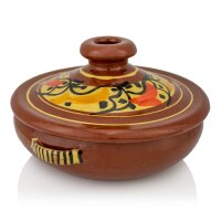 Tajine, Tagine, Tagin Gamila Klein glasiert Tapasschale mit Deckel 1-2 Personen Ø 23 cm