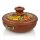 Marokkanische Tajine Gamila Groß glasiert 3-4 Personen Ø 30 cm