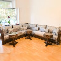 Sedari Marokkanische Sofa-Ecke Maßanfertigung mit Holzgestell 180€/Meter