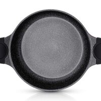 Marokkanische Tagine,Tajine Agadir Ø 28 cm Keramik Induktion Schwarz