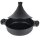 Marokkanische Tagine,Tajine Agadir Ø 28 cm Keramik Induktion Schwarz