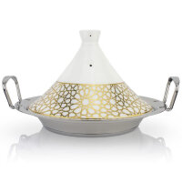 Set Kochbuch + Tajine Ø 26 cm Royal Keramik...