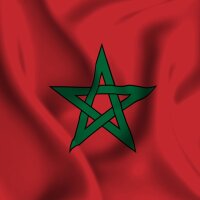 Marokkanische Flagge Fahne Marokko 140x90 cm Hissflagge