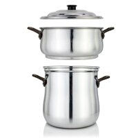 CousCous Topf 4 und 8 Liter Dampfgarer Modell SH 070701...