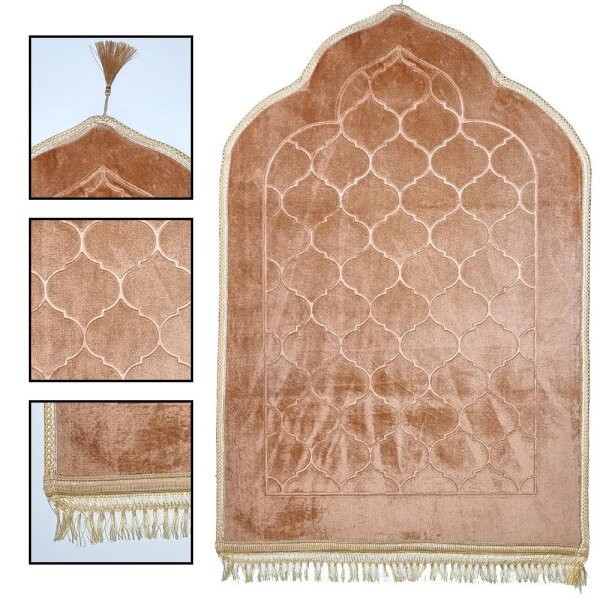 Gebetsteppich Sagada Sajada Teppich Salat Bodenteppich Prayer Mat Muslim Luxe