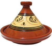 Marokkanische Tajine Tanger glasiert 3-5 Personen Ø 34 cm