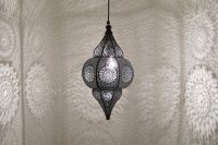 Orientalische Indische Hängelampe Deckenlampe Jaya Schwarz