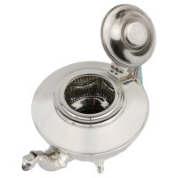 Marokkanische Teekanne "Deluxe 6" Silber 1,7 l