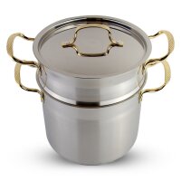 CousCous Topf 6, 8 und 12 Liter Dampfgarer Couscous Pot...