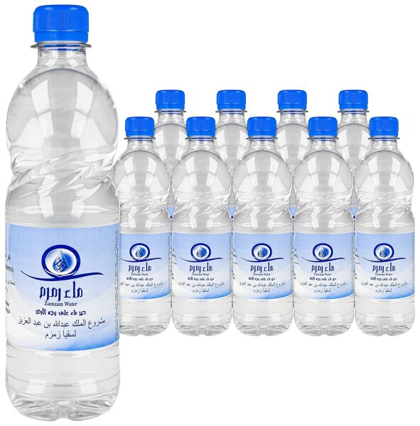 Zam Zam Wasser 500ml, Makkah Al Mukarramah *kostenloser Versand