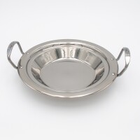 3er Set Marokkanische Tajine Ø 26/30/34 cm Induktion Sahara Edelstahl Silber