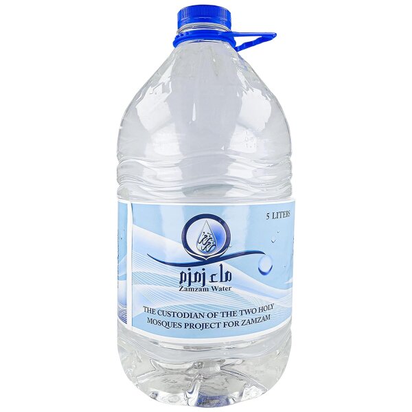 Zam Zam Wasser 5L Makkah Al Mukarramah, Zemzem Suyu, Zamzam, Quellwasser, Brunnen, Quelle ,Water  5 Liter