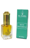 El Nabil Musc Patchouli 5ml Misk Musk Moschus Parfümöl für HERREN & DAMEN - Oil Attar