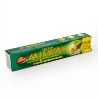 12 Stück Dabur Bio Zahnpasta Miswak Zahnpasta Fluoridfrei 75g