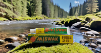 12 Stück Dabur Bio Zahnpasta Miswak Zahnpasta Fluoridfrei 75g
