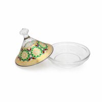 Dip-Schale Tajine Snackschalen Set Klein Gold-Multi Glas