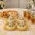 Dip-Schale Tajine Snackschalen Set Klein Gold-Multi Glas