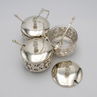 DELUXE 3er Set Servierschalen, Snackschale, Zuckerdose...