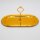 2er-Set Zuckerdose Tischdeko Aufbewahrung mit Deckel und Löffel – GOLD und SILBER HM6498H