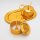 2er-Set Zuckerdose Tischdeko Aufbewahrung mit Deckel und Löffel – GOLD und SILBER HM6498H