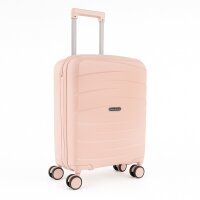 3-teilig Koffer-Set Trolley Reisekoffer Hartschale leicht S - M - L Rosé I Smoke Blue I Schwarz DUBAI-PP5009