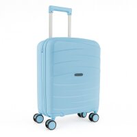 3-teilig Koffer-Set Trolley Reisekoffer Hartschale leicht S - M - L Rosé I Smoke Blue I Schwarz DUBAI-PP5009