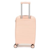 3-teilig Koffer-Set Trolley Reisekoffer Hartschale leicht S - M - L Rosé I Smoke Blue I Schwarz DUBAI-PP5009