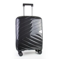 3-teilig Reisekoffer Trolley Koffer-Set Hartschale leicht S - M - L  Schwarz I Champagne I Smoke Blue PARIS-PP5013