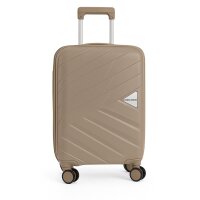 3-teilig Reisekoffer Trolley Koffer-Set Hartschale leicht S - M - L  Schwarz I Champagne I Smoke Blue PARIS-PP5013