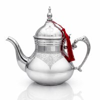 MarokkanischeTeekanne Agadir -Silber-1,2L