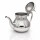 MarokkanischeTeekanne Agadir -Silber-1,2L