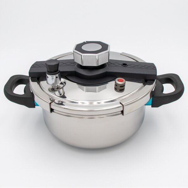 4 Liter Schnellkochtopf INOX Stainless Steel Pressure Cooker